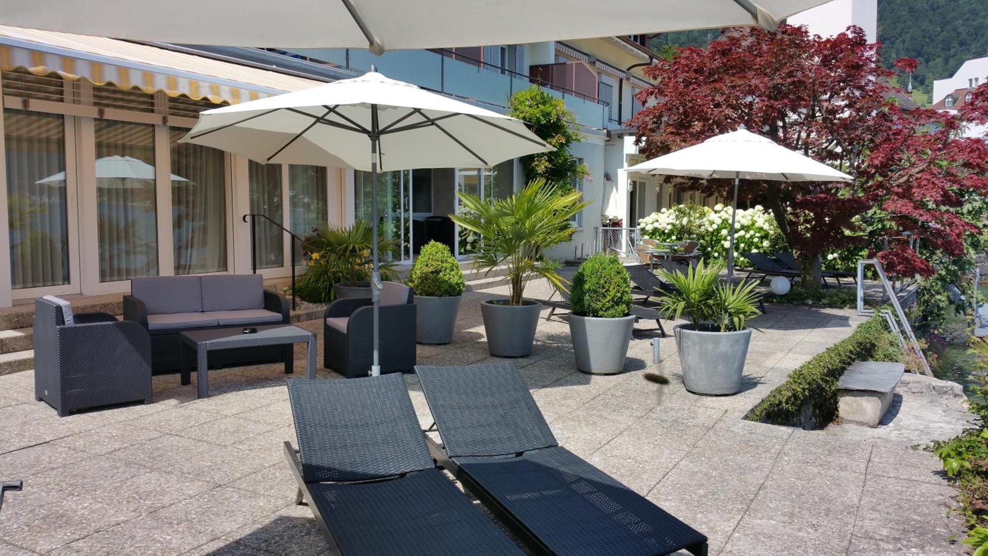 Garni-Hotel Frohburg - Beau Rivage Collection Weggis Εξωτερικό φωτογραφία